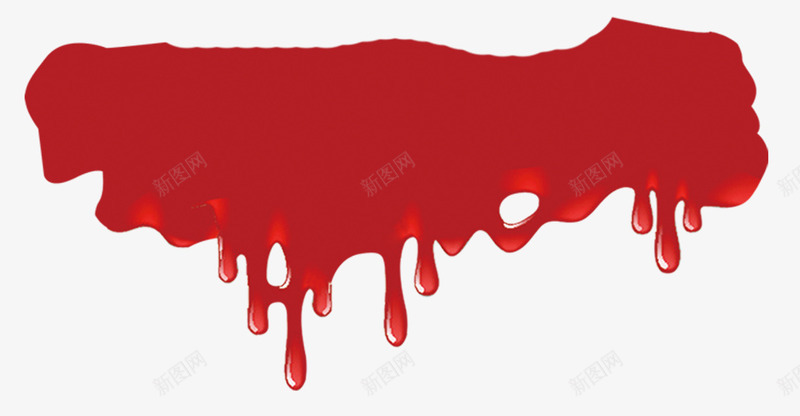 红色鲜血png免抠素材_88icon https://88icon.com 万圣节 卡通手绘 恐怖PNG 红色 背景装饰 鲜血