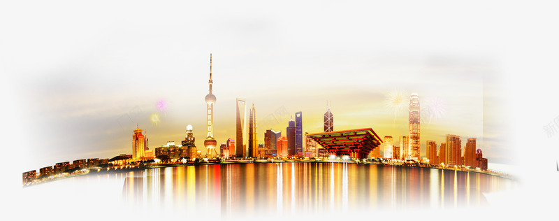 金碧辉煌的城市png免抠素材_88icon https://88icon.com 城市 金碧辉煌