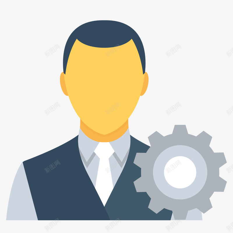 维修人员卡通插画矢量图ai免抠素材_88icon https://88icon.com 人物 卡通插画 工具 平面 服装 设置 矢量图