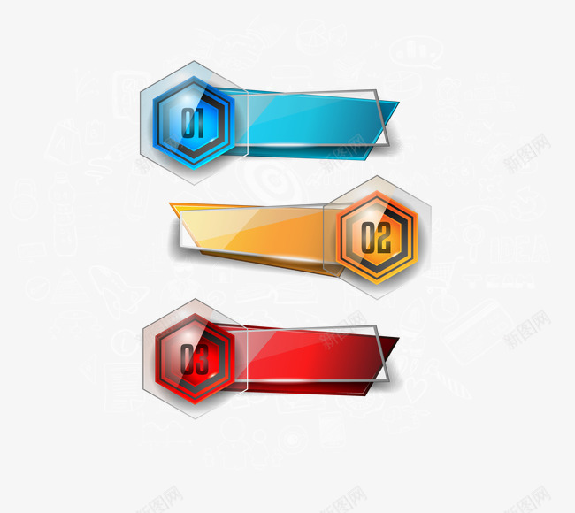 商务精美标签数据图png免抠素材_88icon https://88icon.com 123 商务 数据图 标签 精美