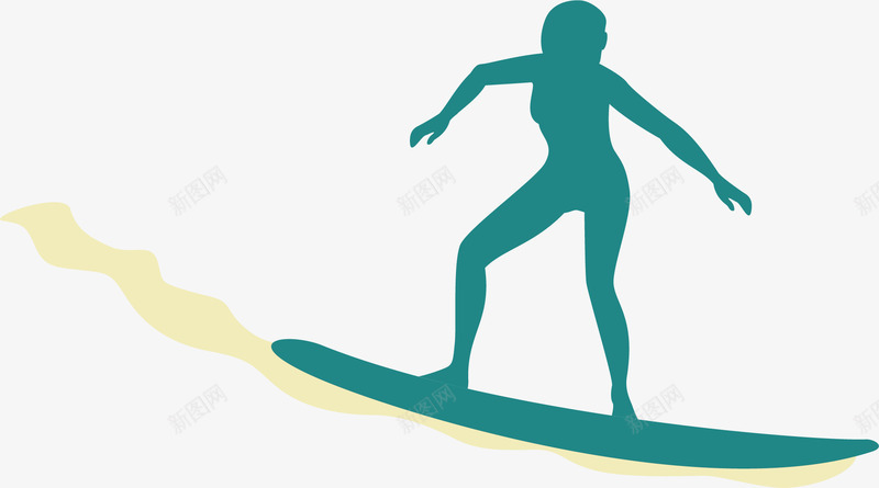 沙滩冲浪人png免抠素材_88icon https://88icon.com