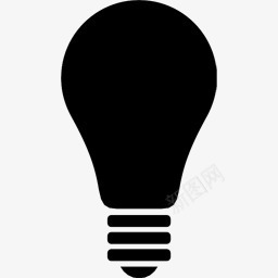 黑色灯泡png免抠素材_88icon https://88icon.com 剪影 电灯 阴影