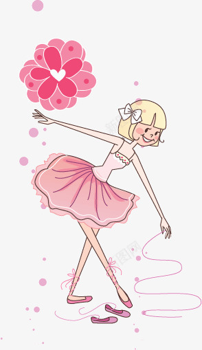 跳舞的女孩png免抠素材_88icon https://88icon.com 动态插图 卡通人物 卡通插画 卡通画 女孩 小女孩 巧克力女孩 热情奔放 舞蹈 花朵 花纹 跳舞 跳舞姿势 跳舞的女孩