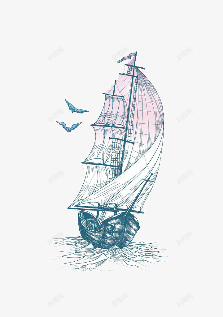 扬帆起航企业招聘海报png免抠素材_88icon https://88icon.com 企业文化 前进 帆船 扬帆起航 求才 轮船