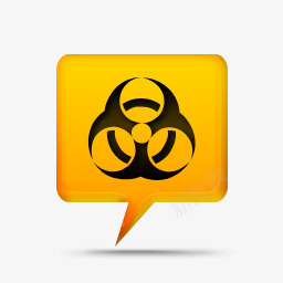 黄色的评论泡沫标志警告生化危机png免抠素材_88icon https://88icon.com biohazard bubbles comment signs warning yellow 标志 泡沫 生化危机 警告 评论 黄色的