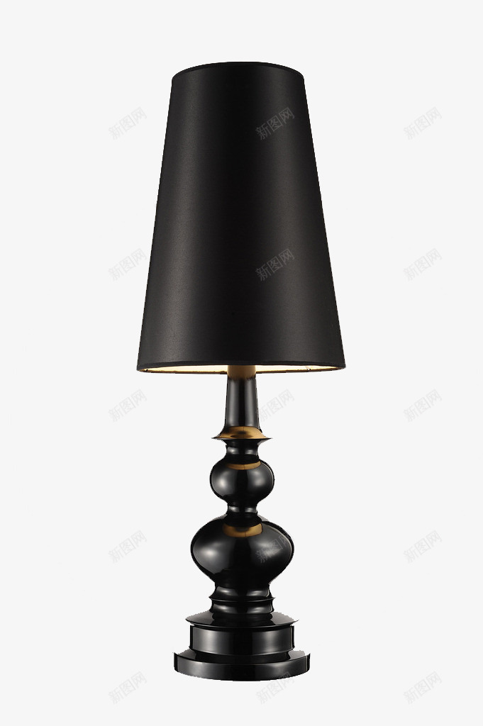 黑色古典台灯png免抠素材_88icon https://88icon.com 书吧台灯 产品实物 古典风格 台灯 简约款 阳台台灯 黑色