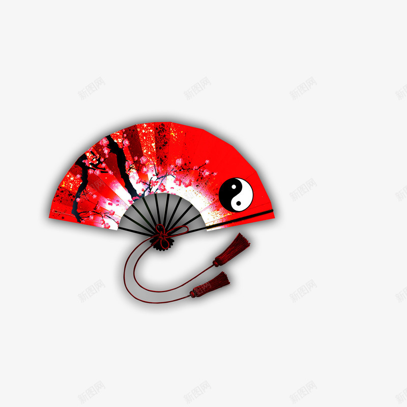 中国风太极八卦扇子png免抠素材_88icon https://88icon.com 中国风 太极八卦 太极八卦扇子 设计素材