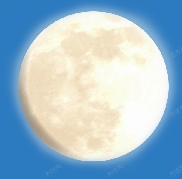 背景可随意换适合各种场景png免抠素材_88icon https://88icon.com 是 背景 蓝月 蓝的