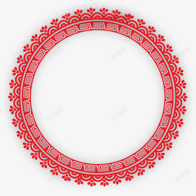 窗花剪纸中国风复古花纹png免抠素材_88icon https://88icon.com 中国风 剪纸 古代纹饰 复古 窗花 花纹