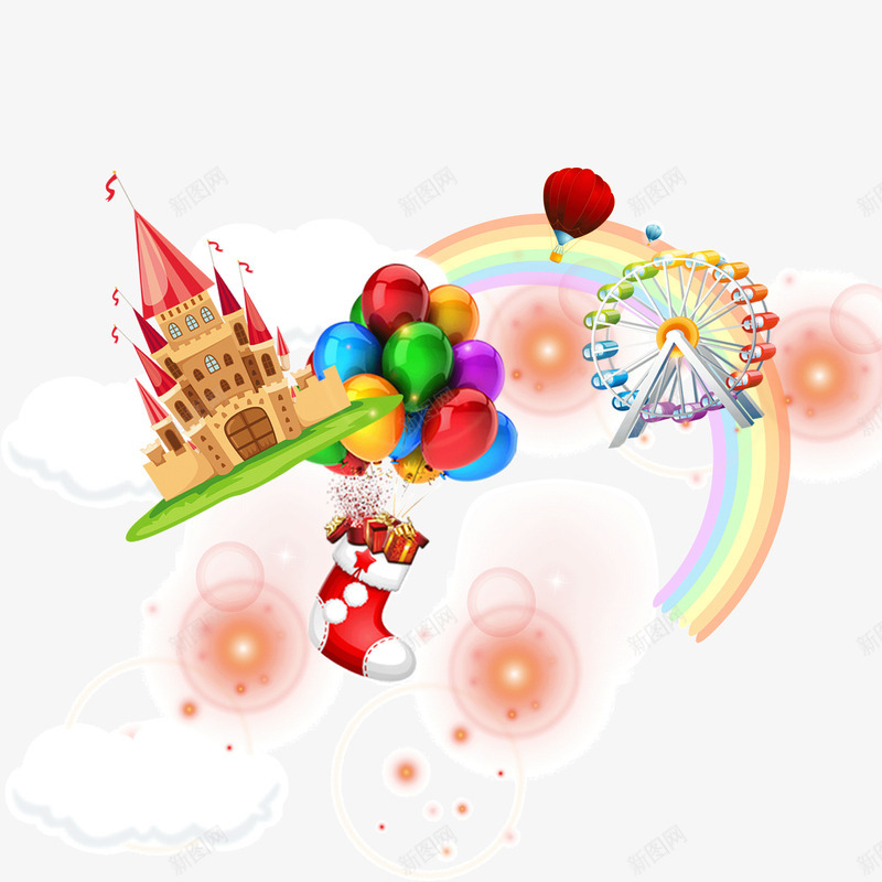 装饰背景元素海报元素彩虹psd设计背景_88icon https://88icon.com 彩虹 房子 房子免费下载 海报元素 装饰背景元素