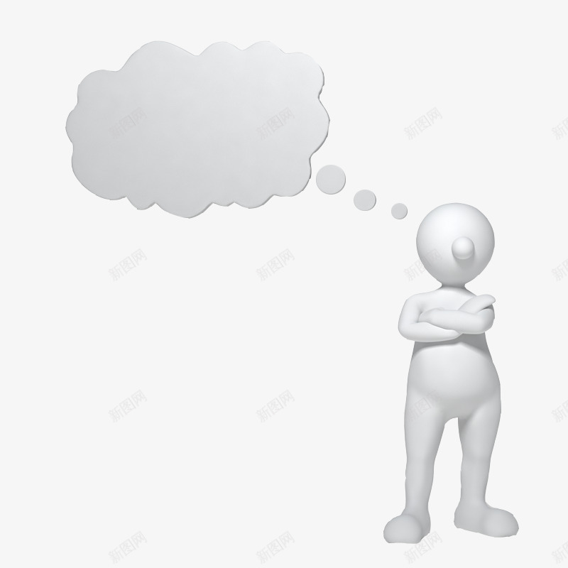 3D小人png免抠素材_88icon https://88icon.com 3D 3D小人 励志 团队 思考问题的小人 电子商务 疑惑小人 白色小人