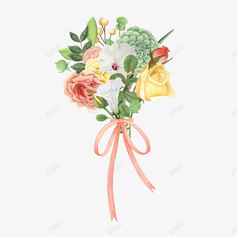 手绘手捧花束花朵图案矢量图ai免抠素材_88icon https://88icon.com 卡通花 手捧花束 手绘玫瑰花牡丹花 手绘花朵 插画花 瑰花 背景 花 花朵 花环 花草树木 鲜花植物 矢量图