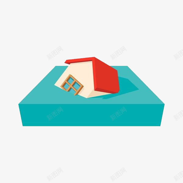 塌陷的房子png免抠素材_88icon https://88icon.com 倒下 倒了 倒塌 卡通手绘 坏掉 坏的 塌陷 房子 推倒 摧毁 裂痕