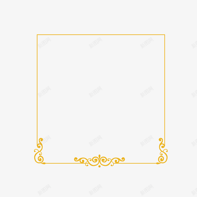 简约的花纹纹样边框png免抠素材_88icon https://88icon.com 框 欧式花边 纹样 线条 花边 装饰边框 边框