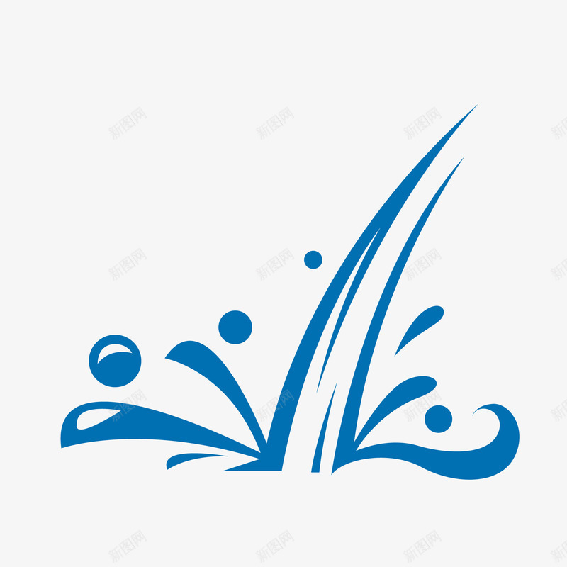 创意下落的水矢量图eps免抠素材_88icon https://88icon.com 322 下落 世界节水日 保护 免抠png 冲击 创意 时尚 水滴 水资源 节约 矢量图