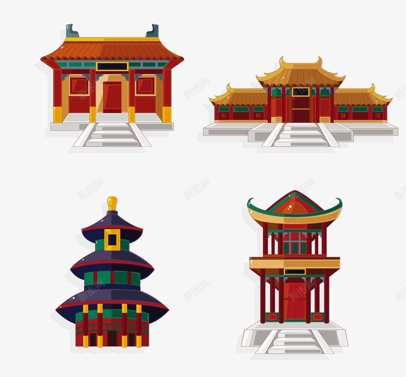 卡通城楼png免抠素材_88icon https://88icon.com 卡通城楼 卡通庙 古代铺子 古建筑 寺庙 庙门 杂货铺