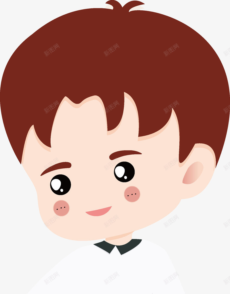 卡通可爱男士矢量图ai免抠素材_88icon https://88icon.com 人物 卡通 可爱 平面设计 年轻 男士 精神 矢量图