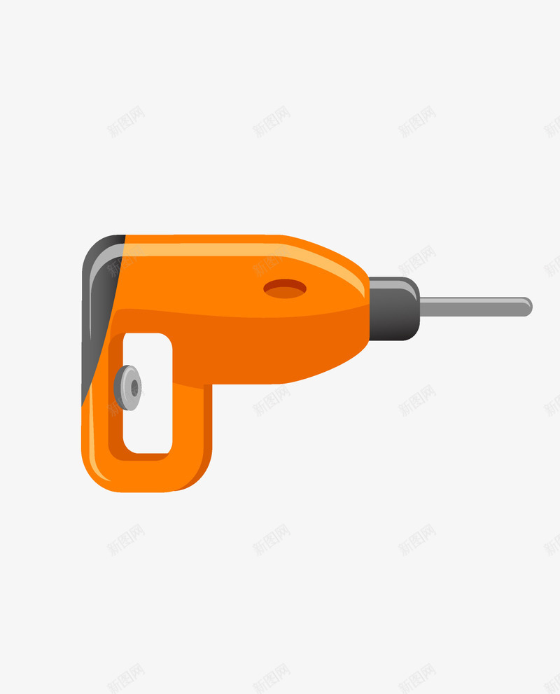 手绘卡通建筑工地工具电钻png免抠素材_88icon https://88icon.com 卡通建筑工具图样 工地工具 广告设计 建筑工具 建筑工具相关图样 建筑系列图样 建筑设计 海报设计 电钻