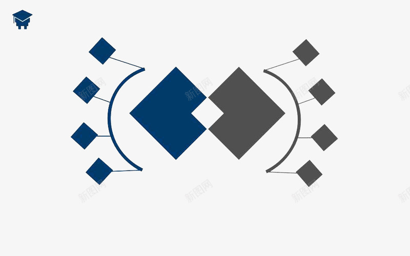 蓝色毕业论文PPT模板png免抠素材_88icon https://88icon.com PPT文本框 PPT模板 PPT背景 学术研究 毕业论文 蓝色