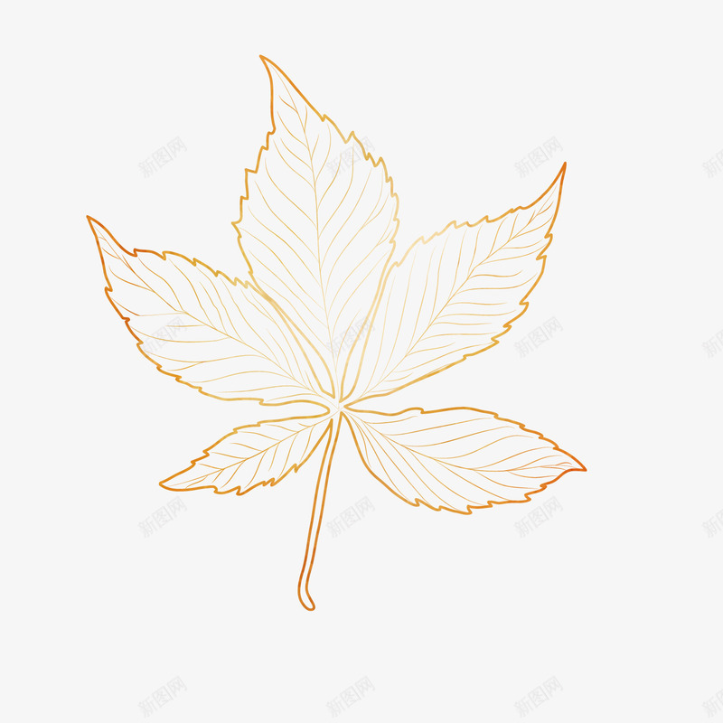 手绘枫叶纹路矢量图ai免抠素材_88icon https://88icon.com 卡通设计 叶子设计 干压模具 手绘设计 枫叶标本 矢量图 秋天 立秋 纹路设计 落叶