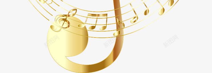 金光闪闪的音符png免抠素材_88icon https://88icon.com 二分音符 五线谱 彩绘音符 符号 节奏 音乐 高音符