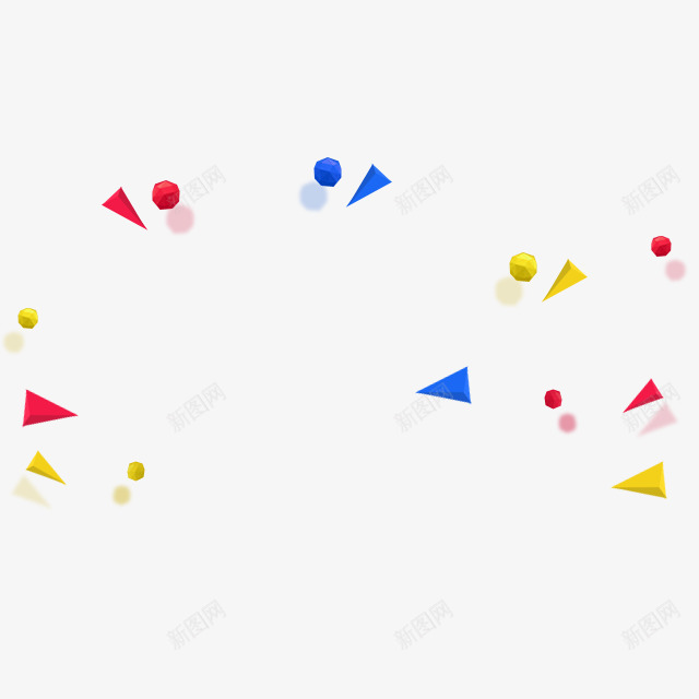 立体几何装饰png免抠素材_88icon https://88icon.com 几何 漂浮元素 立体 立体几何 节日装饰