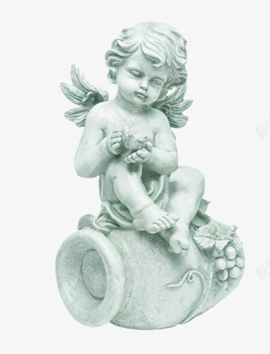 有翅膀的小孩png免抠素材_88icon https://88icon.com 塑像 天使 孩子 翅膀