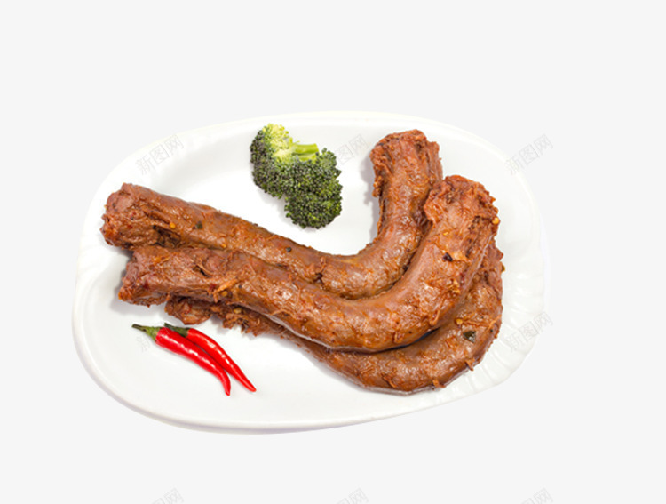 整只鸭脖子卤制品png免抠素材_88icon https://88icon.com 整只鸭脖实物 绝味鸭脖 餐饮小吃 鸭脖实物素材