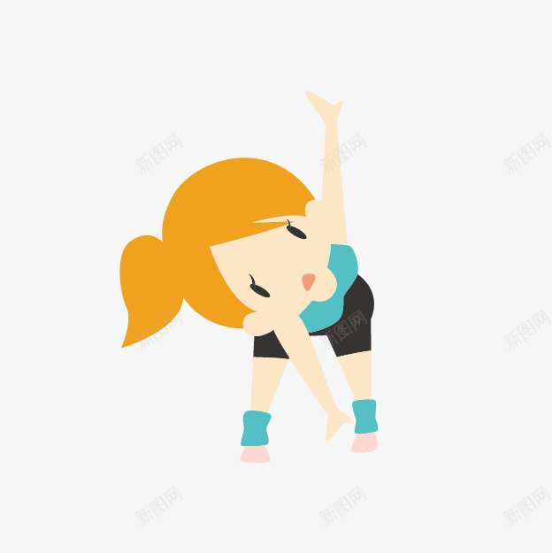 手绘卡通女孩png免抠素材_88icon https://88icon.com 人物漫画 体操 健身 卡通人物剪影图片 卡通小人图案 女孩 手绘卡通小人素材 手绘运动小人 漂亮 运动小人图案