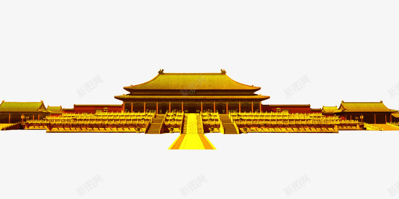 太和殿效果图png免抠素材_88icon https://88icon.com 建筑 故宫 金碧辉煌