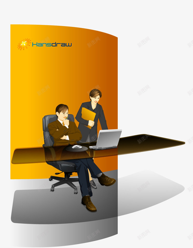 公司前台接待png免抠素材_88icon https://88icon.com 公司 公司前台 前台 接待