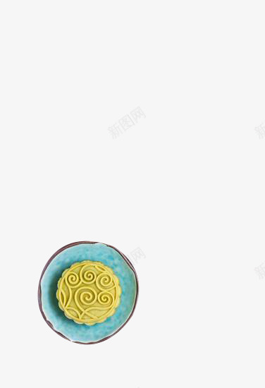 中秋蓝色盘子里的绿色月饼png免抠素材_88icon https://88icon.com 中秋 绿色月饼 绿豆月饼 蓝色盘子