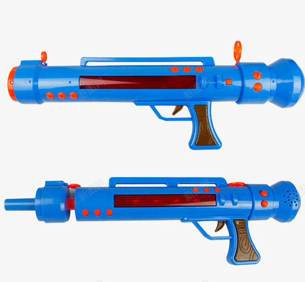 美高乐电动软弹枪png免抠素材_88icon https://88icon.com 产品实物 免费png 无敌火箭炮 火箭筒 蓝色