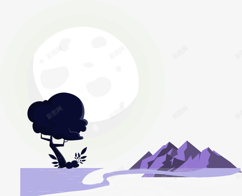 手绘大自然山川河流风景插画矢量图ai免抠素材_88icon https://88icon.com 卡通山川河流插画 山川河流 手绘山川河流插画 水彩河流 矢量图 自然 自然风光 风景 风景插画