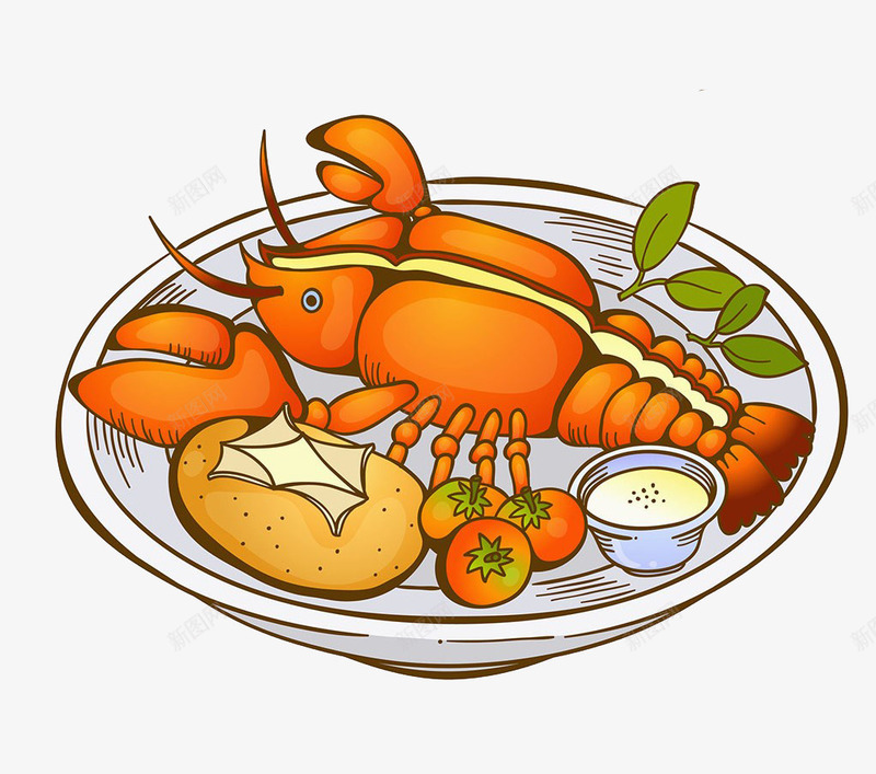 美味小龙虾png免抠素材_88icon https://88icon.com 一盘龙虾 美味小龙虾 食物 餐饮 龙虾 龙虾插画