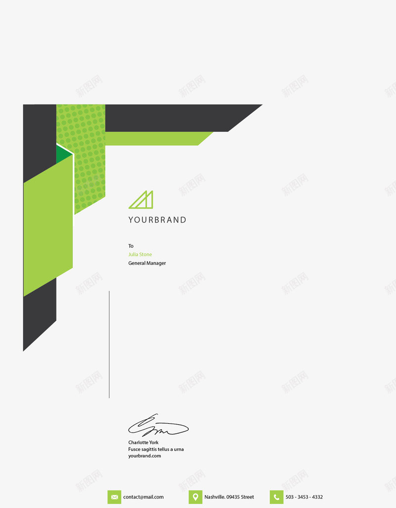 绿色折纸传单边框png免抠素材_88icon https://88icon.com 传单 传单边框 公司传单 折纸效果 矢量png 绿色边框