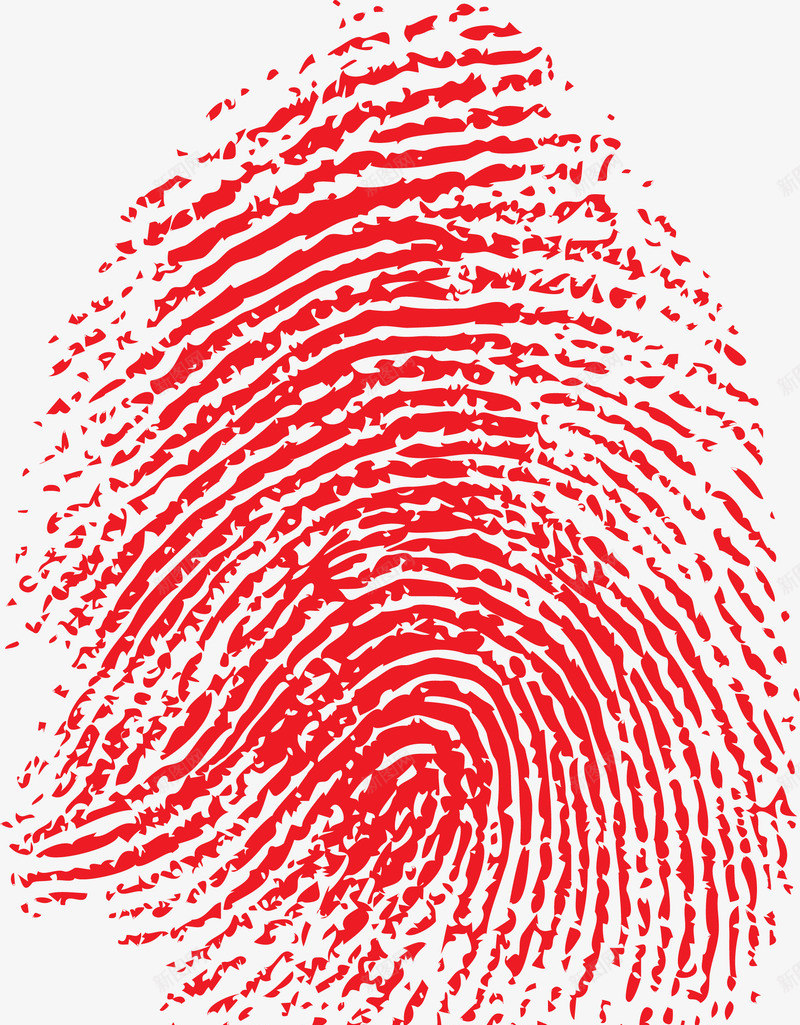 指纹手印矢量图ai免抠素材_88icon https://88icon.com 手印 指纹 矢量图