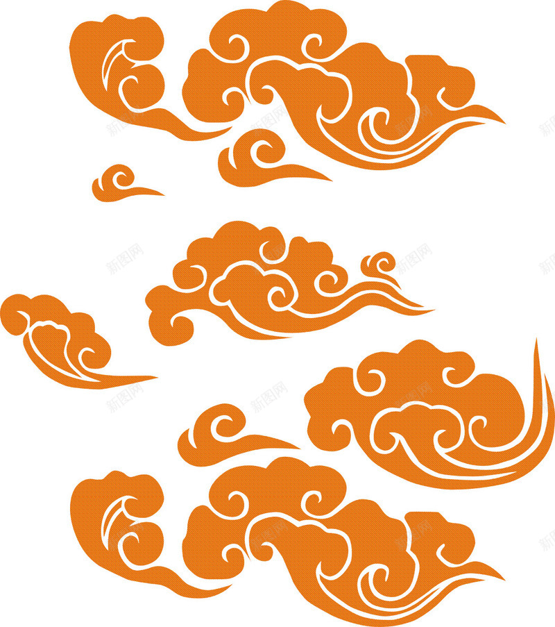 传统祥云矢量图ai免抠素材_88icon https://88icon.com 中国风 云 国朝风 国潮云 底纹 矢量图 祥云 祥云背光