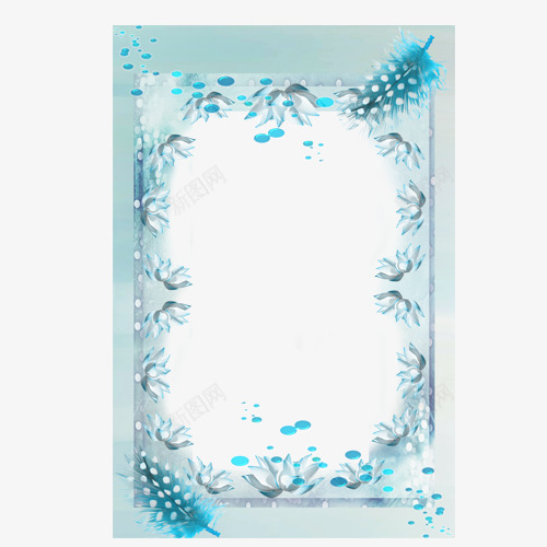 清新可爱相框psd免抠素材_88icon https://88icon.com 可爱 小花 清新 相框 边框