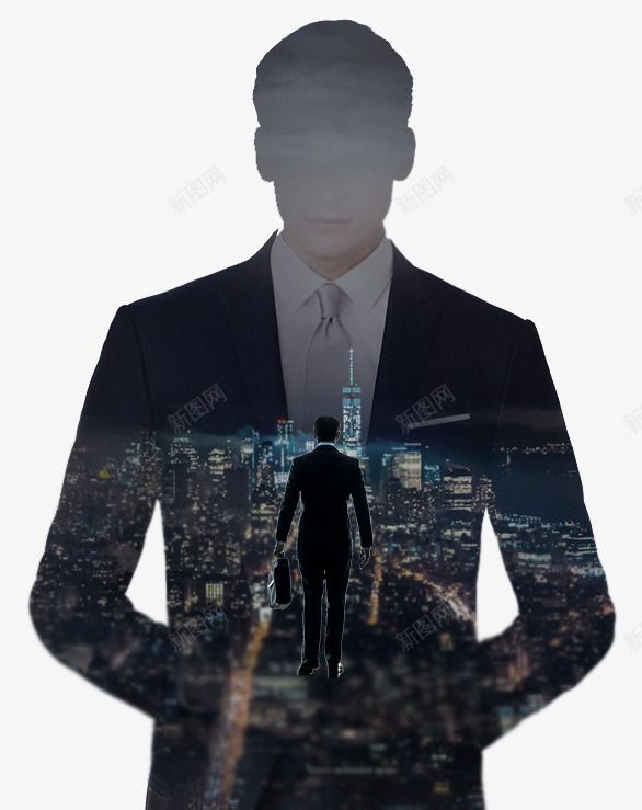 科幻的城市人png免抠素材_88icon https://88icon.com 人 城市 未来 科幻