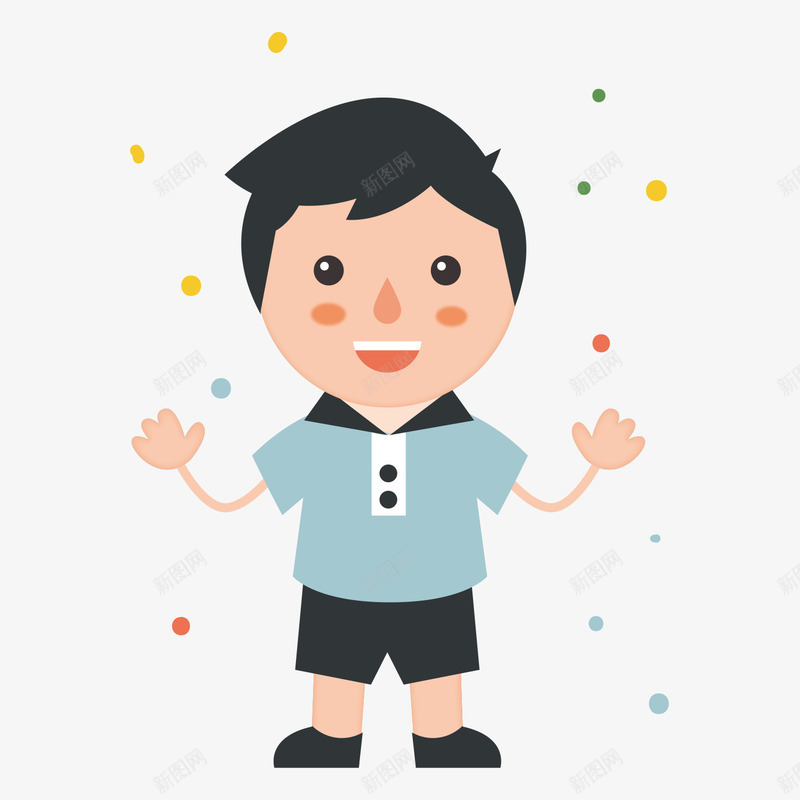 快乐的青春活力男学生矢量图ai免抠素材_88icon https://88icon.com 人物 体育项目 快乐 插画 运动健身 青春 青春活力的学生 矢量图