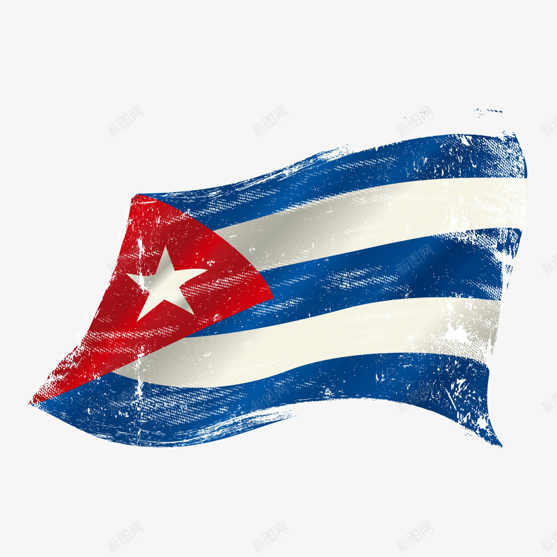 古巴国旗矢量图eps免抠素材_88icon https://88icon.com 世界国旗 古巴 国旗 外国国旗 矢量图