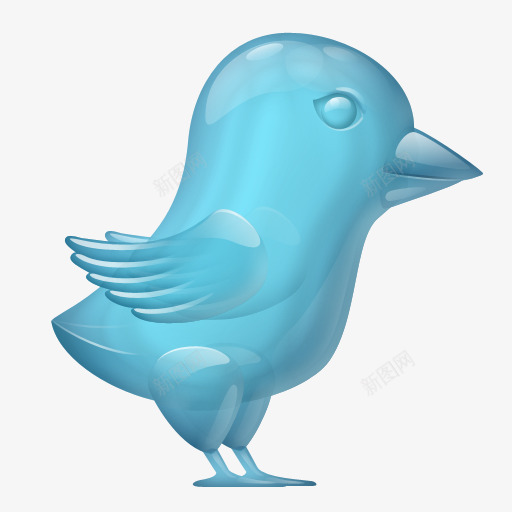 玻璃推特鸟Amazingtwitterbirdsicopng免抠素材_88icon https://88icon.com Bird Glass Twitter 推特 玻璃 鸟