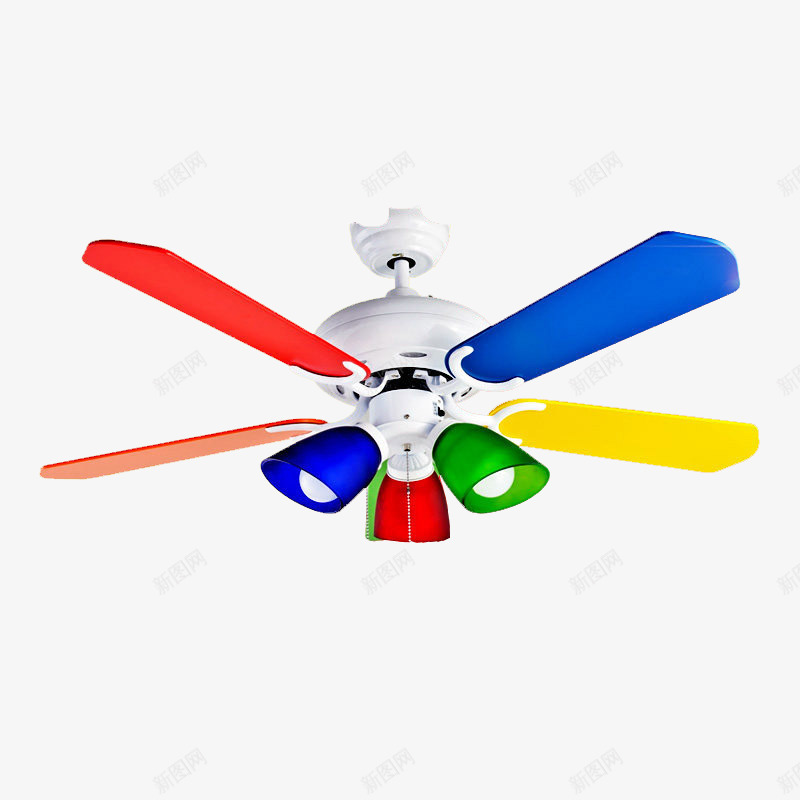 儿童房五彩吊扇灯psd免抠素材_88icon https://88icon.com 儿童 凉快 吊扇 夏天 电器 电扇 电风扇 风扇
