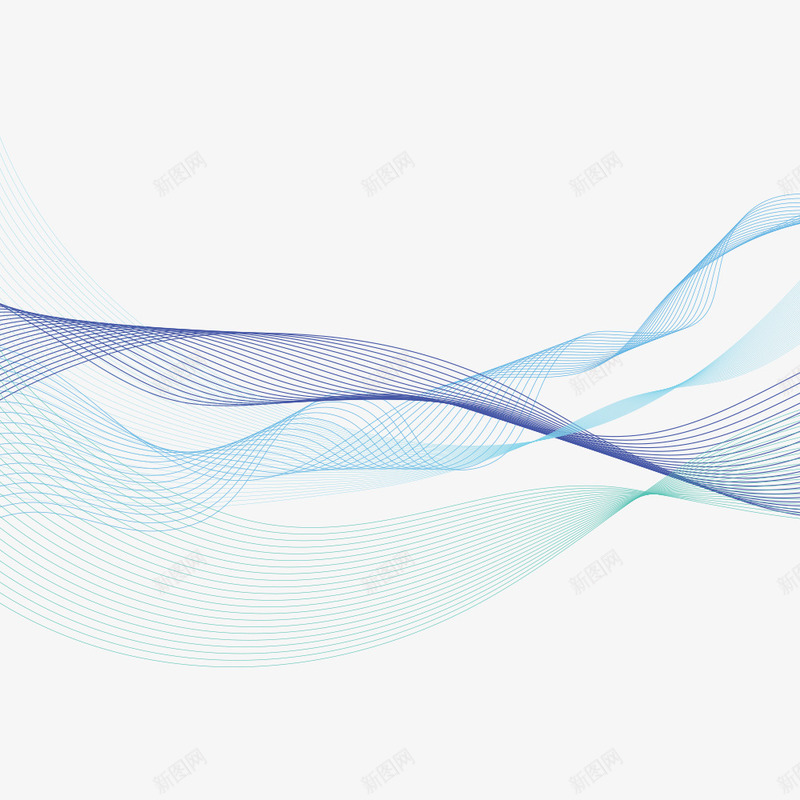 渐变色波纹线条背景png免抠素材_88icon https://88icon.com 大波浪线条 律动线条 抽象 曲线 梦幻 波浪 紫色 纹理 纹路 线条 绿色 背景 蓝色