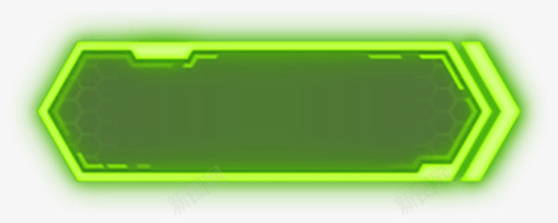 绿色科技感边框卡通效果png免抠素材_88icon https://88icon.com 卡通 效果 现代科技边框 科技 绿色 边框