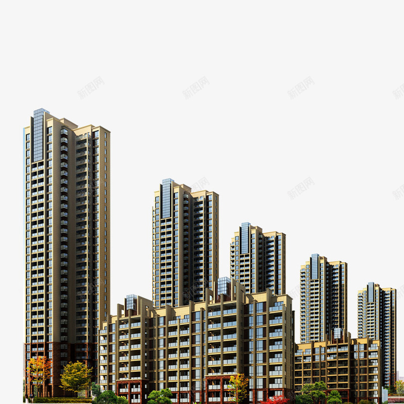 城市高楼png免抠素材_88icon https://88icon.com 城市 城市建筑 楼房 高楼大厦