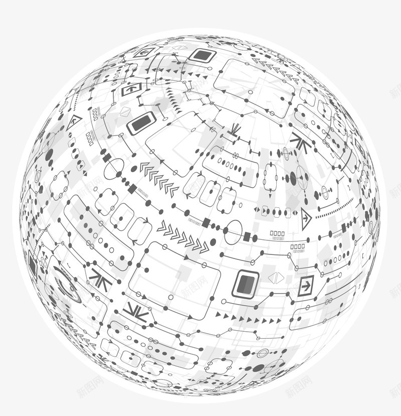 科技数据地球png免抠素材_88icon https://88icon.com 地球投影 投影 科技数据地球 科技炫彩背景