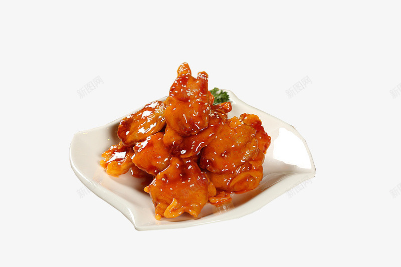 诱人锅包肉png免抠素材_88icon https://88icon.com 糖醋肉 肉 舌尖上的味道 色香味俱全的肉 锅包肉