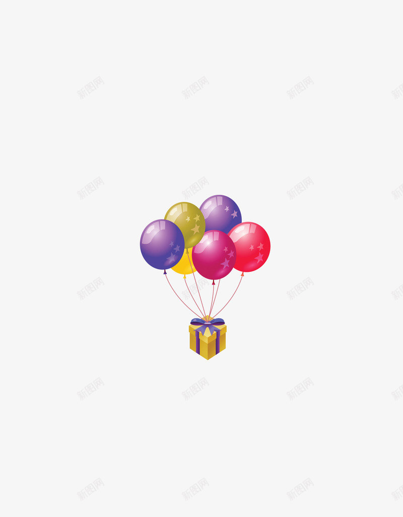 节日喜庆气球png免抠素材_88icon https://88icon.com 喜庆 开业 气球 盛大 礼盒